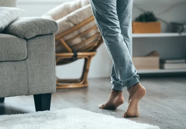 Fixing a squeaky floor under carpet